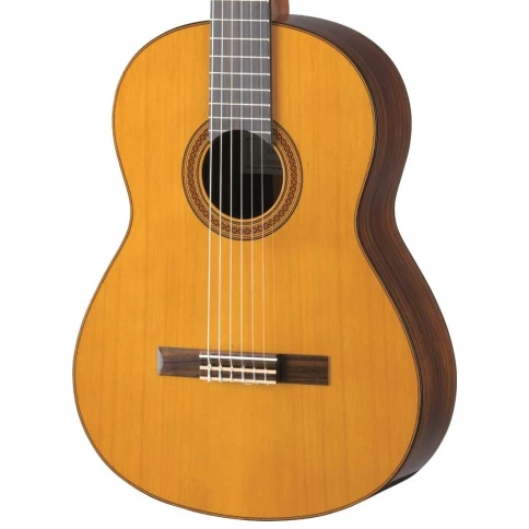 YAMAHA CG182C - классическая гитара 4/4,корпус палисандр, верхняя дека кедр массив, цвет натуральный фото 2