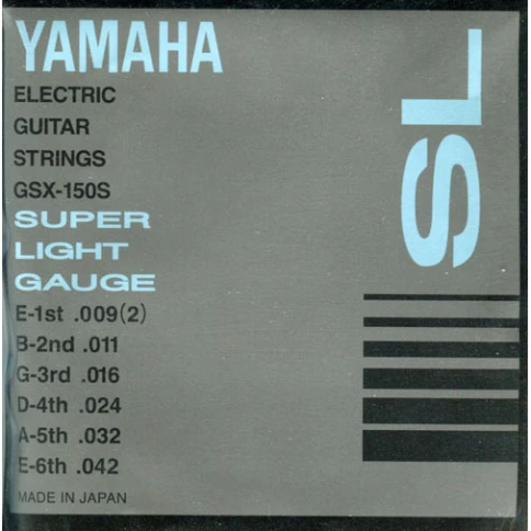 Струны для электрогитары Yamaha GSX150S 9-42 фото 1