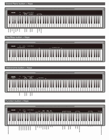 Цифровое пианино Nux NPK-10-WH фото 5