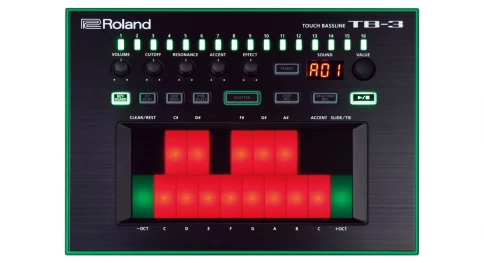 Сенсорный бас-синтезатор ROLAND TB-3 фото 1