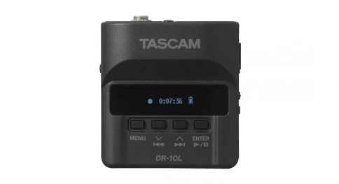 Tascam DR-10L портативный рекордер с петличным микрофоном фото 1