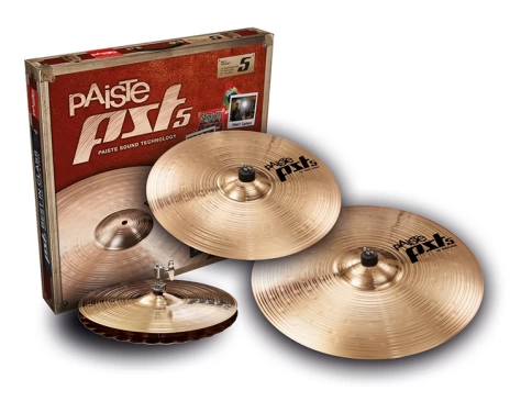 Комплект тарелок Paiste PST 5 Rock Set 14"/16"/20" фото 1