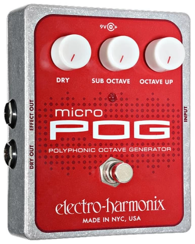 Педаль эффектов Electro-Harmonix Micro POG Octave фото 1
