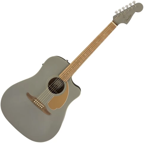 Гитара электроакустическая Fender Redondo Player Slate Satin WN фото 1