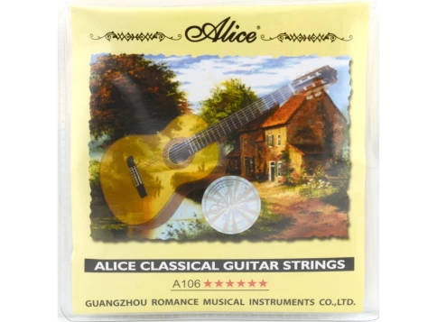 Струны для классической гитары ALICE AC106-H фото 1