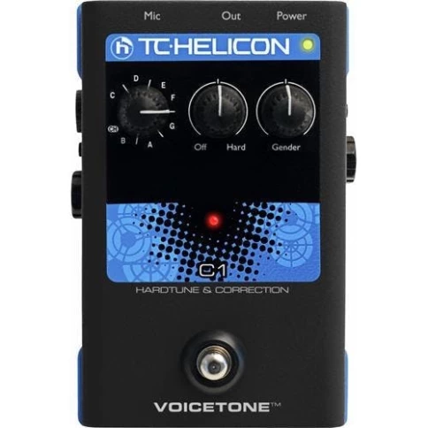 TC HELICON VOICETONE C1 - вокальная педаль эффекта коррекции тона фото 1