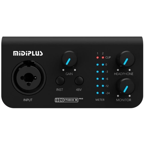 Аудиоинтерфейс USB Midiplus Studio M pro OTG фото 2