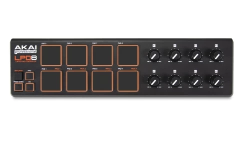 MIDI-контроллер AKAI PRO LPD8 V2 фото 1