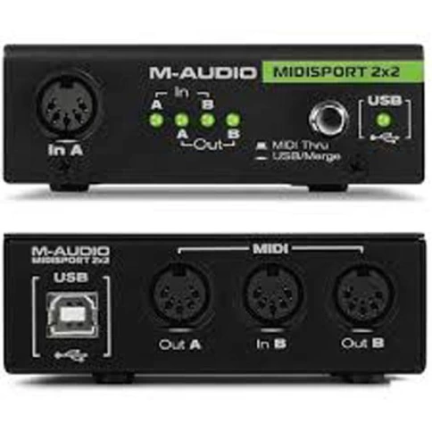 Переходник M-Audio MIDISPORT 2x2 AE USB/MIDI фото 2