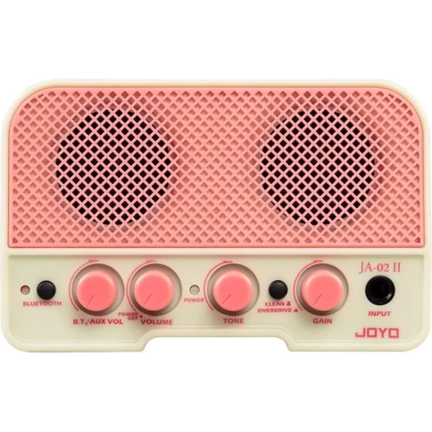 Комбоусилитель гитарный Joyo JA-02-II-pink с аккумулятором фото 1