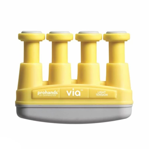 Тренажер для рук кнопочный PROHANDS VM 13101 VIA Light/Yellow фото 1