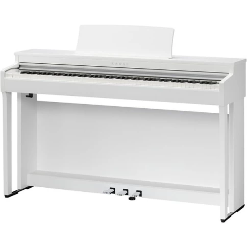Цифровое пианино Kawai CN201W (Premium Satin White) банкетка в комплекте фото 1
