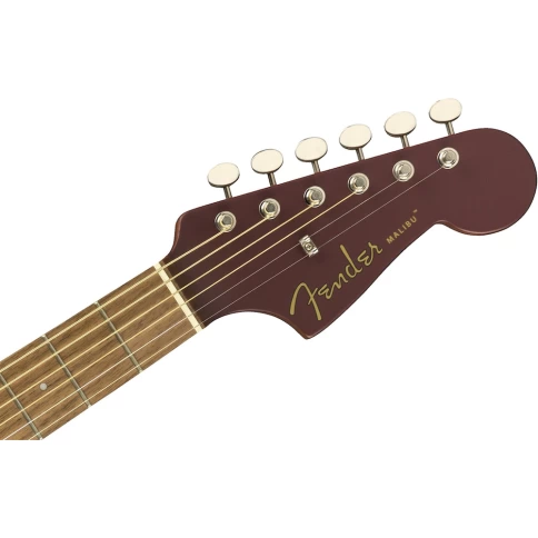 Электроакустическая гитара FENDER Malibu Player WN Burgundy Satin фото 4