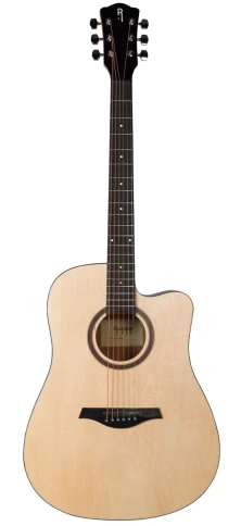 Акустическая гитара Rockdale AURORA D1C NAT фото 1