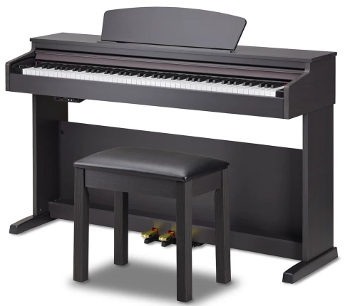 Becker BDP-82R, цифровое пианино, цвет палисандр, клавиатура 88 клавиш с молоточками, банкетка+наушники в комплекте фото 2