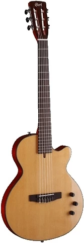 Электро-классическая гитара CORT SUNSET NY NAT фото 1