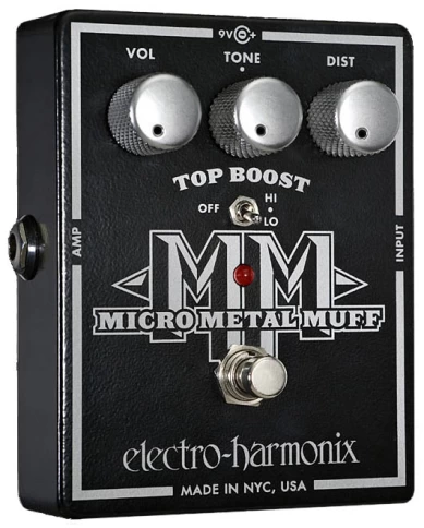 Педаль эффектов Electro-Harmonix Micro Metal Muff фото 1