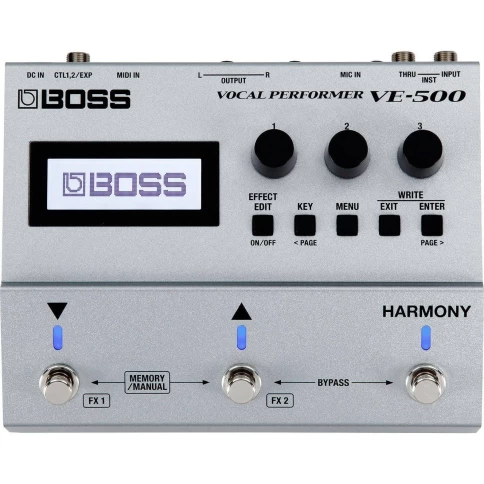 Вокальный процессор BOSS VE-500 Vocal Performer фото 1
