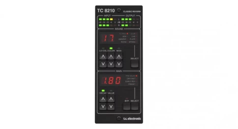 TC ELECTRONIC TC8210-DT - плагин для музыкального ПО, ревербератор с аппаратным контроллером фото 2
