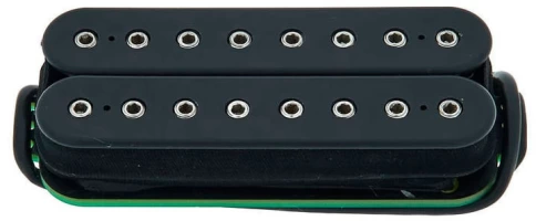 DiMarzio DP820BK D Activator 8™ Bridge звукосниматель, 8-струнный, чёрный фото 2