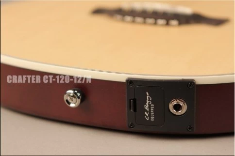 12-струнная электроакустическая гитара CRAFTER CT-120-12/EQN фото 4