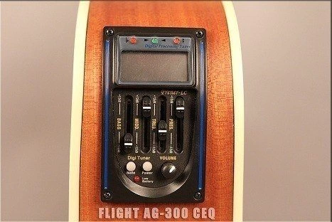 Гитара FLIGHT AG-300 CEQ NS фото 4