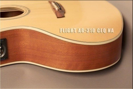 Гитара FLIGHT AG-210 CEQ NA фото 3