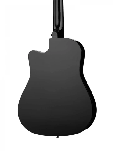 Акустическая гитара Fante FT-D38-BK, с вырезом, черная фото 5