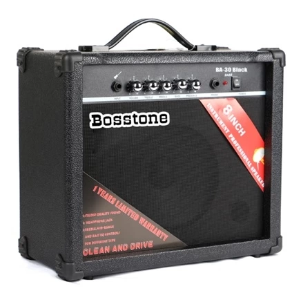Комбоусилитель для бас гитары Bosstone BA-30W Black фото 1