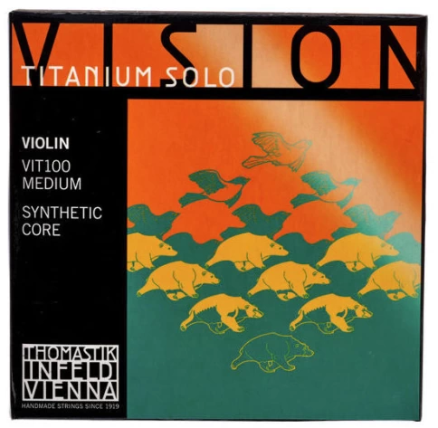 Струны для скрипки Thomastik Vision Titanium Solo VIT100 фото 1