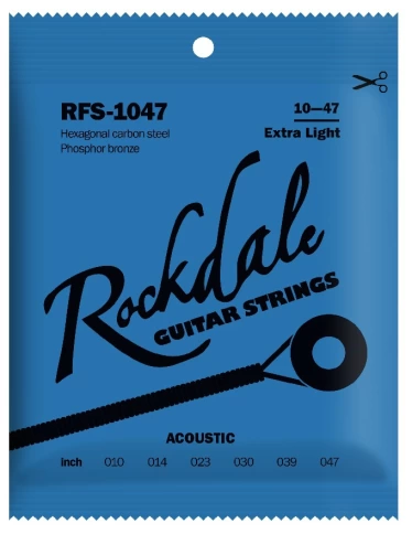 Струны для акустической гитары ROCKDALE RFS-1047 10-47 фото 2