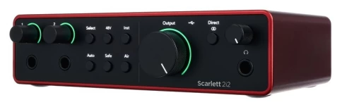 Аудиоинтерфейс Focusrite Scarlett 2i2 Studio 4th gen фото 10