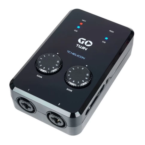 TC HELICON GO TWIN - интерфейс высокого разрешения для мобильных устройств, 2-х канальный Аудио/MIDI фото 4