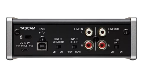 Tascam US-1x2HR USB аудио интерфейс фото 3