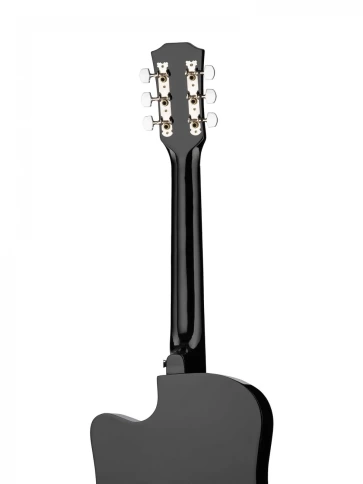 Акустическая гитара Fante FT-D38-BK, с вырезом, черная фото 6