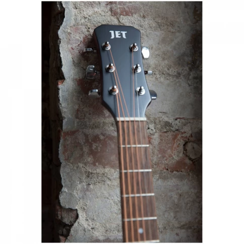 JET JDE-255 SSB -электроакустическая гитара, дредноут фото 6