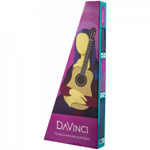 DAVINCI DF-50A BK + Bag - гитара акустическая с чехлом фото 6