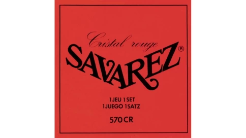 Струны для классической гитары Savarez 570CR Cristal Rouge Normal фото 1