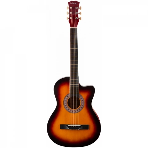 DAVINCI DF-50C SB - гитара акустическая фото 1
