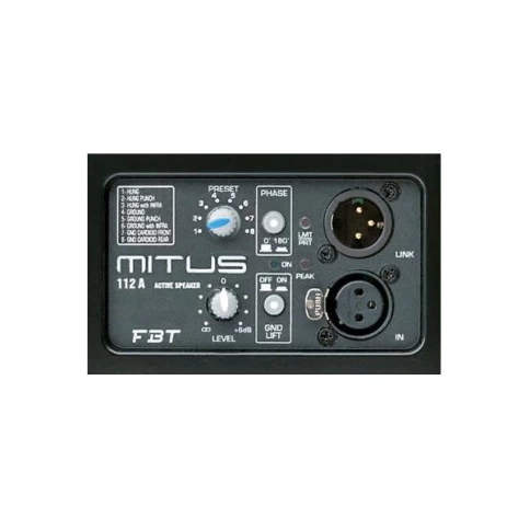 FBT MITUS 112A - активная двухполосная акустическая система фото 3