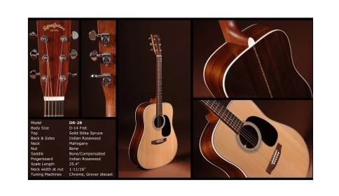 Акустическая гитара SIGMA DR-28H фото 3
