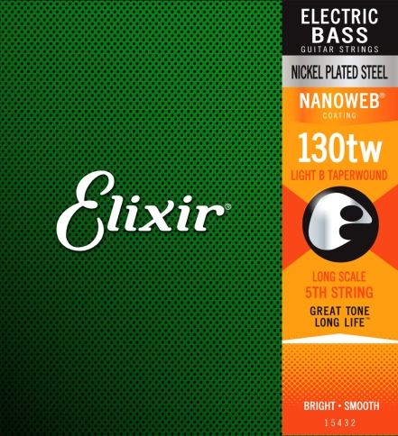 Струна для бас-гитар Elixir 15432 .130TW L фото 1