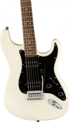 Электрогитара FENDER SQUIER AFFINITY 2021 STRATOCASTER HH LRL OLYMPIC WHITE фото 2