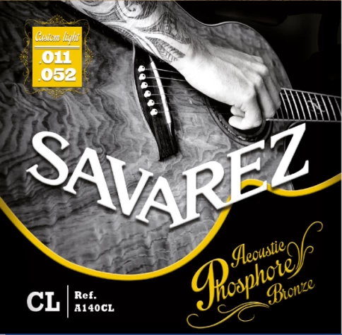 Струны для акустической гитары Savarez A140 CL (11-52) фото 1