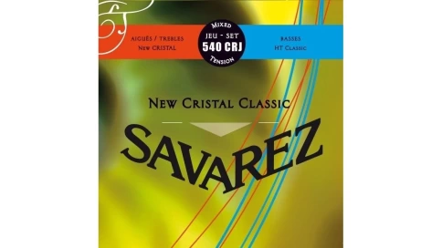 Струны для классической гитары Savarez Ref 540CRJ New Cristal Classic Mixed Tension фото 1