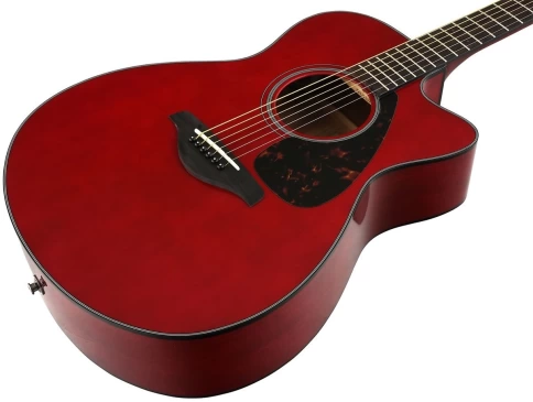 Электроакустическая гитара Yamaha FSX800C RUBY RED фото 2