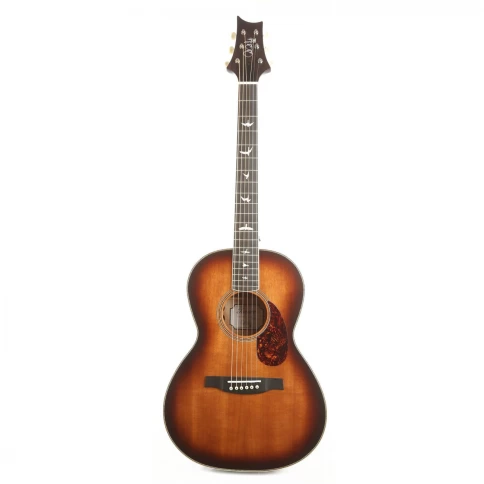 Акустическая гитара PRS SE P20E PARLOR W/PIEZO SATIN TOBACCO SUNBURST с чехлом фото 1