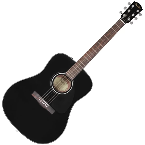 Гитара акустическая Fender CD-60 Dread V3 DS Black фото 1
