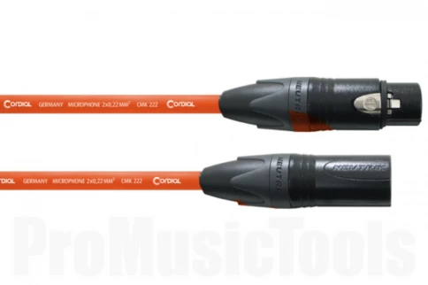 Микрофонный кабель CORDIAL CPM 5 MP Orange фото 1