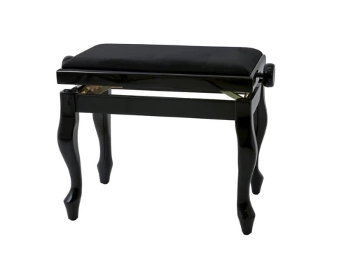 Банкетка для фортепиано Black highgloss / black seat Deluxe Gewa 130330 фото 1